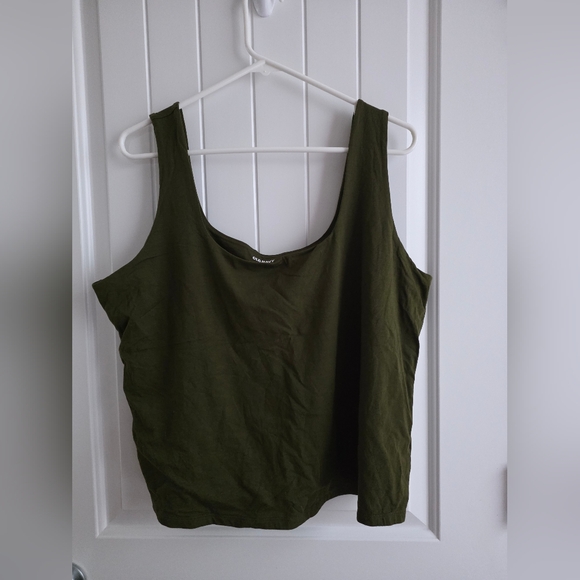 Old Navy Tops - Old Navy Olive Green Plus Size Tank Top Sz 3X
